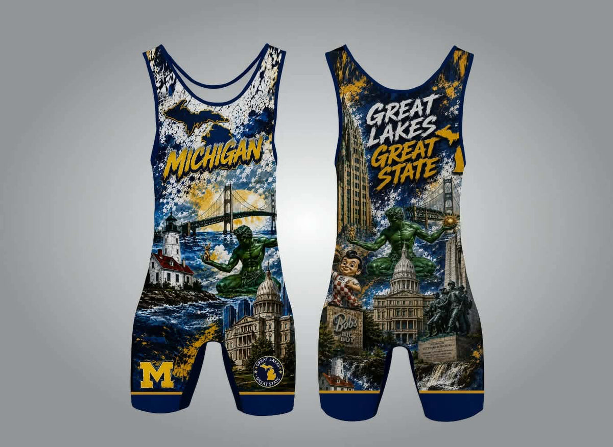 GREAT LAKES GREAT STATE SINGLET