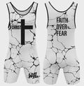 Christ faith over fear singlet