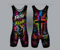 Multi color FAITH over Fear singlet