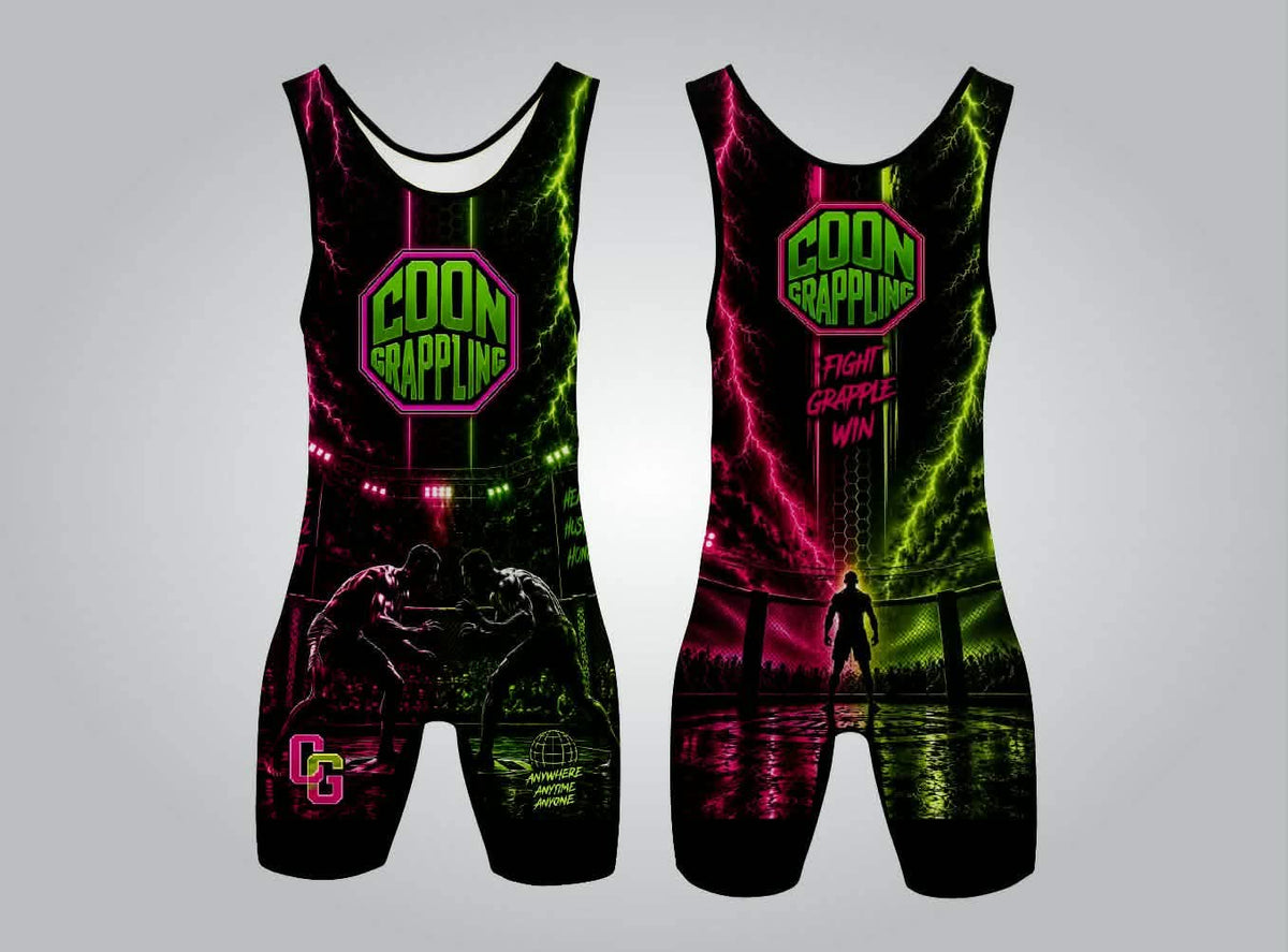 Coon grappling wrestling singlet #1