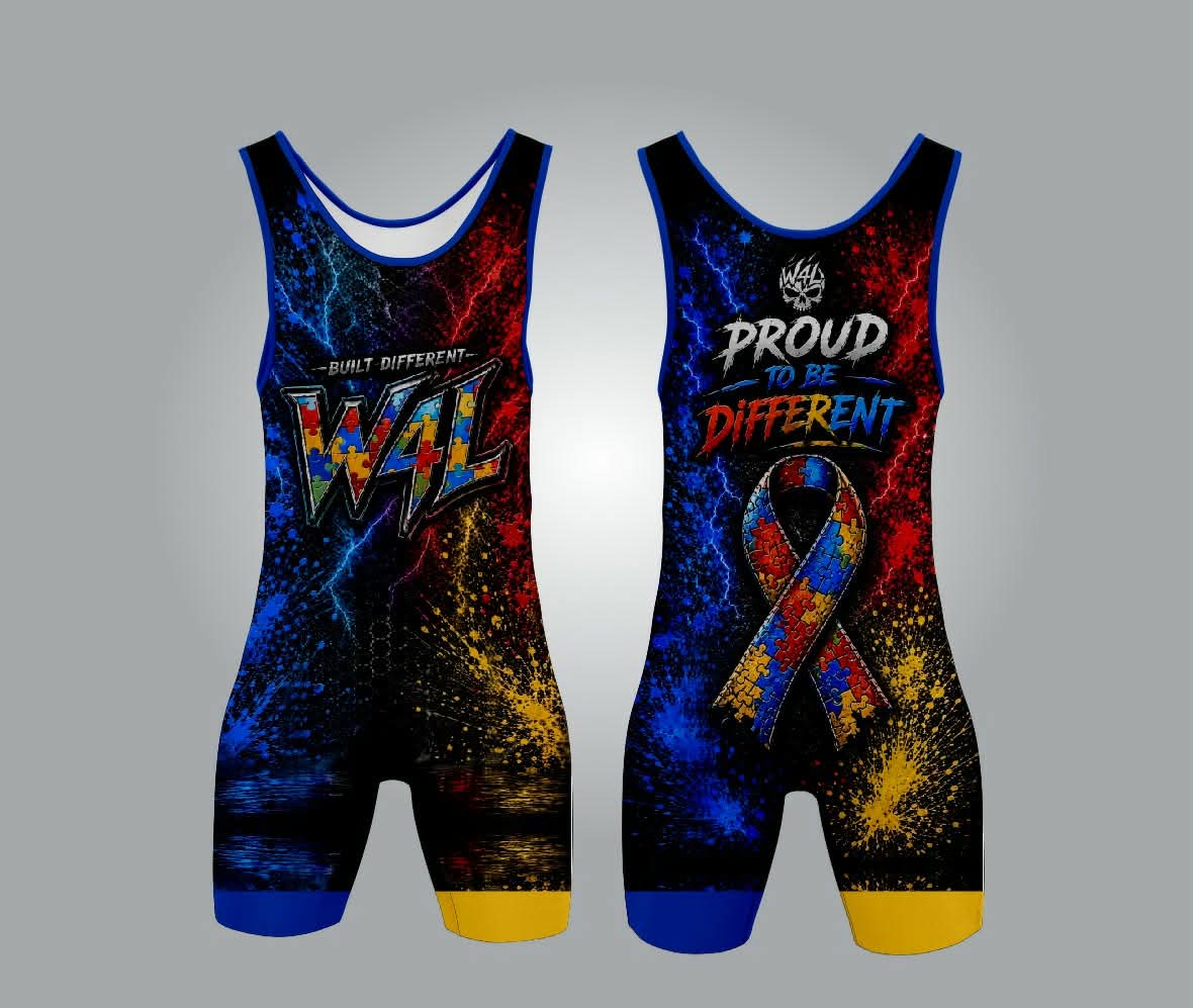 Autism awareness singlet