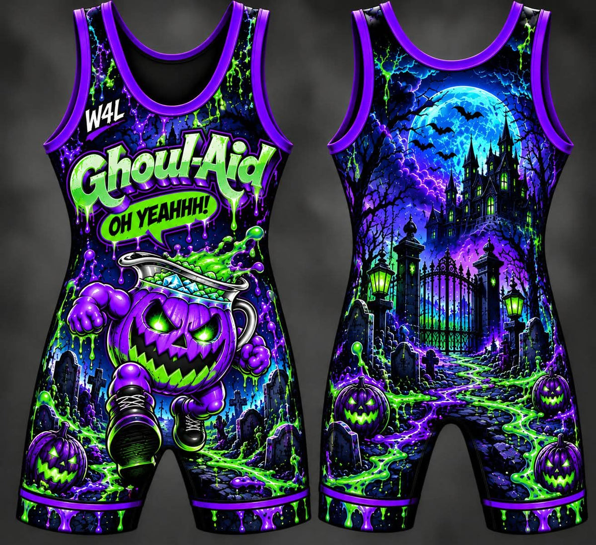 Ghoul -aid  awesome freaky singlet